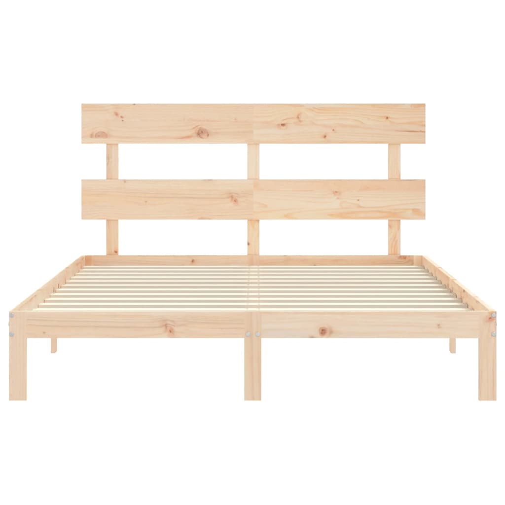 Sengeramme uten madrass 160x200 cm heltre furu