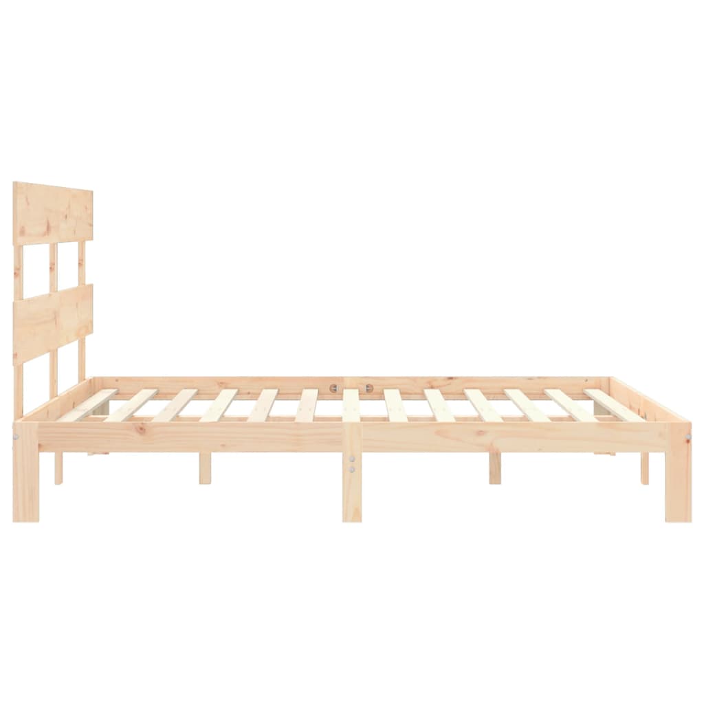 Sengeramme uten madrass 160x200 cm heltre furu