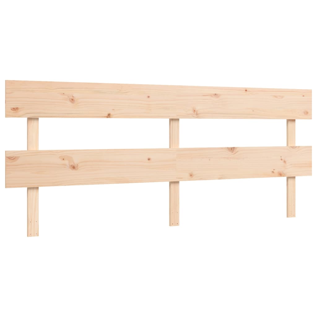 Sengeramme med madrass 200x200 cm heltre furu