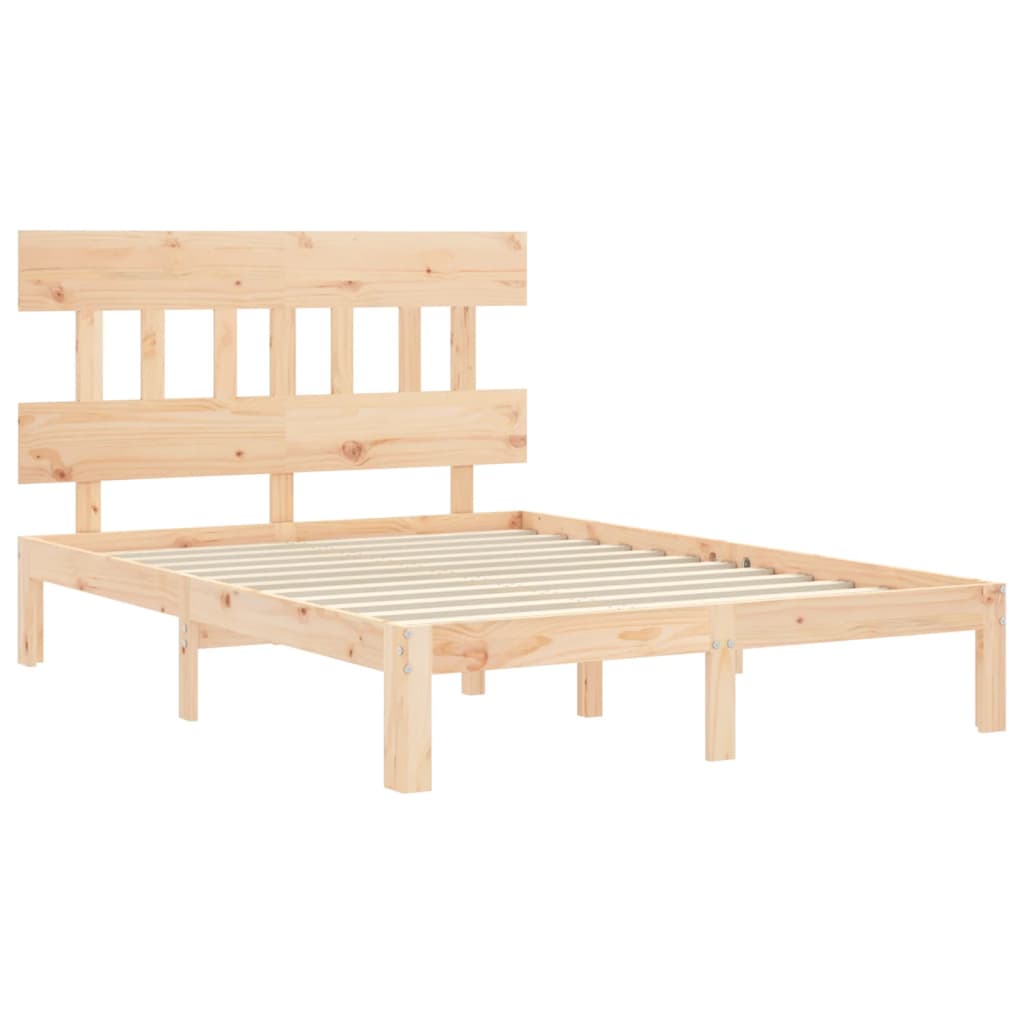 Sengeramme uten madrass 140x200 cm heltre furu