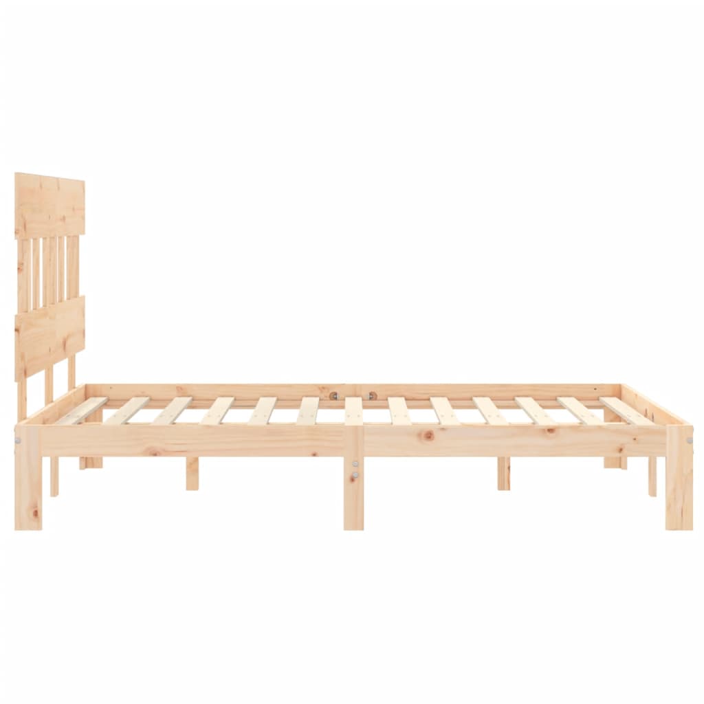 Sengeramme uten madrass 140x200 cm heltre furu