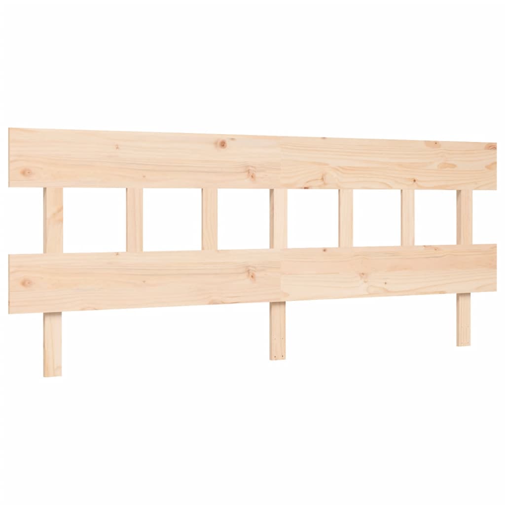 Sengeramme med madrass 200x200 cm heltre furu