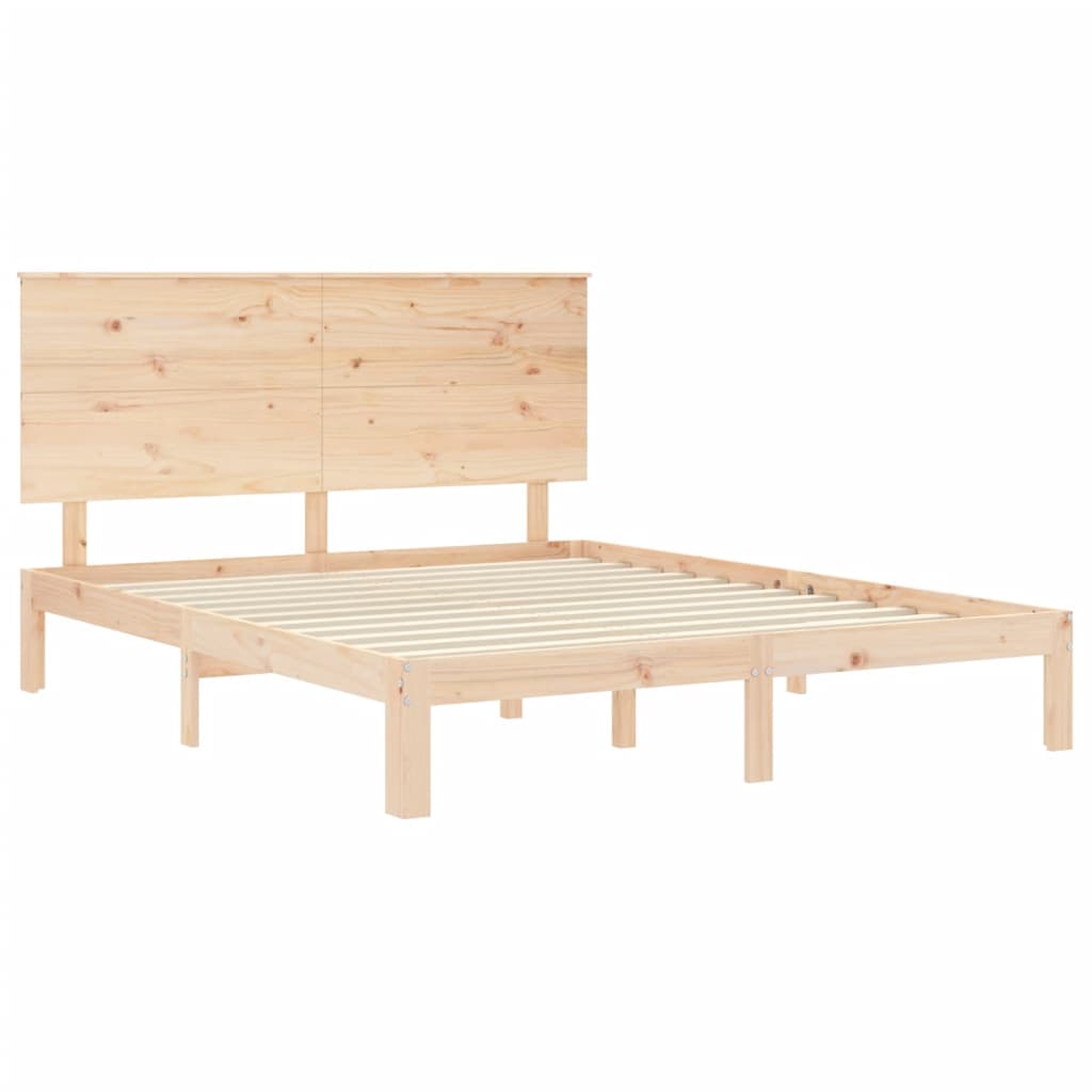 Sengeramme med hodegavl King Size heltre