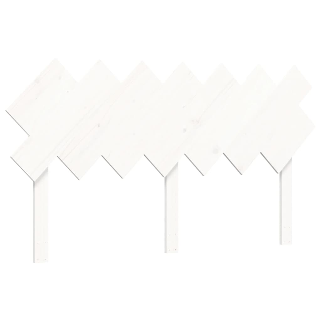 Sengeramme uten madrass hvit 140x190 cm heltre furu