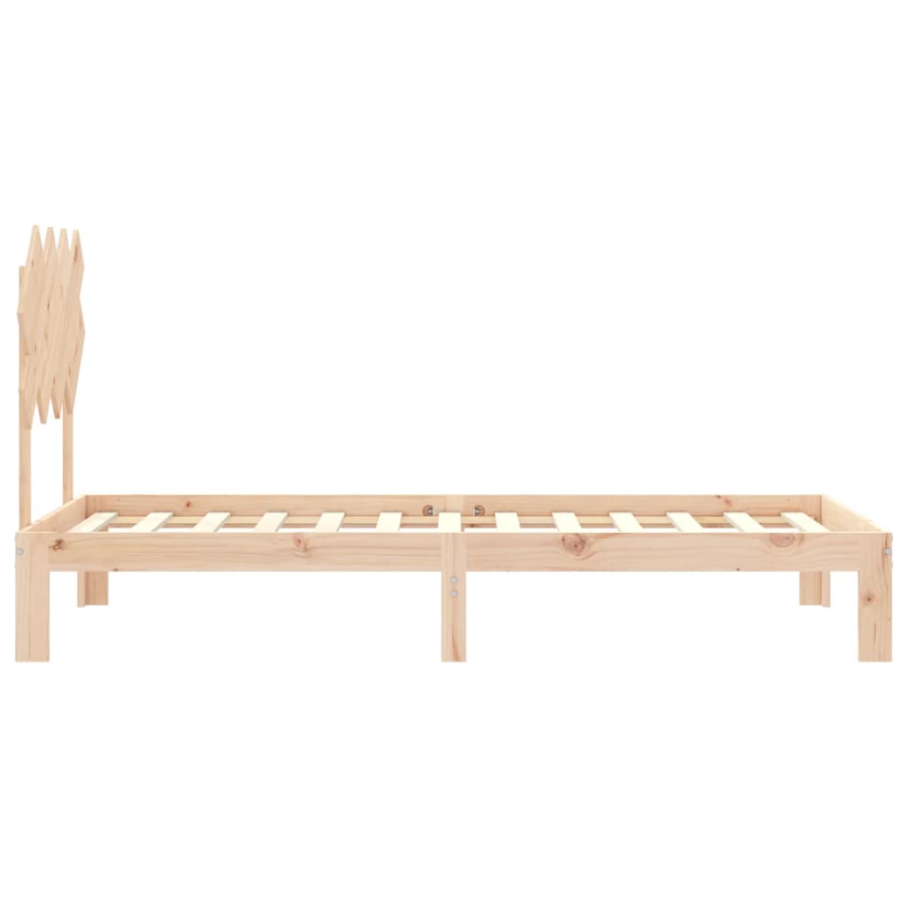 Sengeramme uten madrass 90x200 cm heltre furu