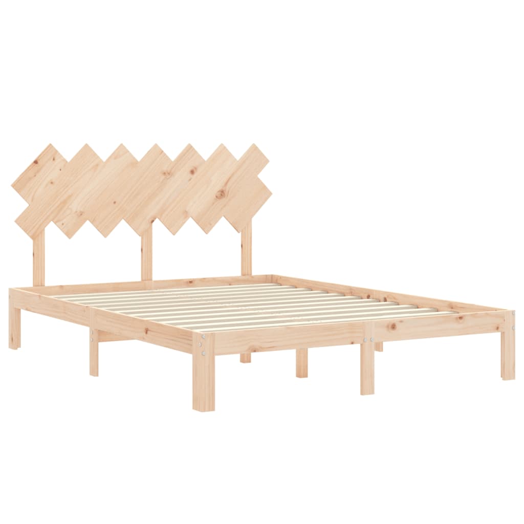 Sengeramme med hodegavl King Size heltre