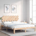 Sengeramme med hodegavl King Size heltre