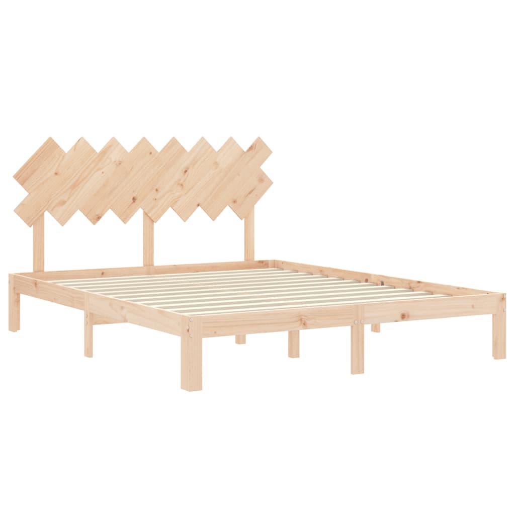 Sengeramme uten madrass 160x200 cm heltre furu