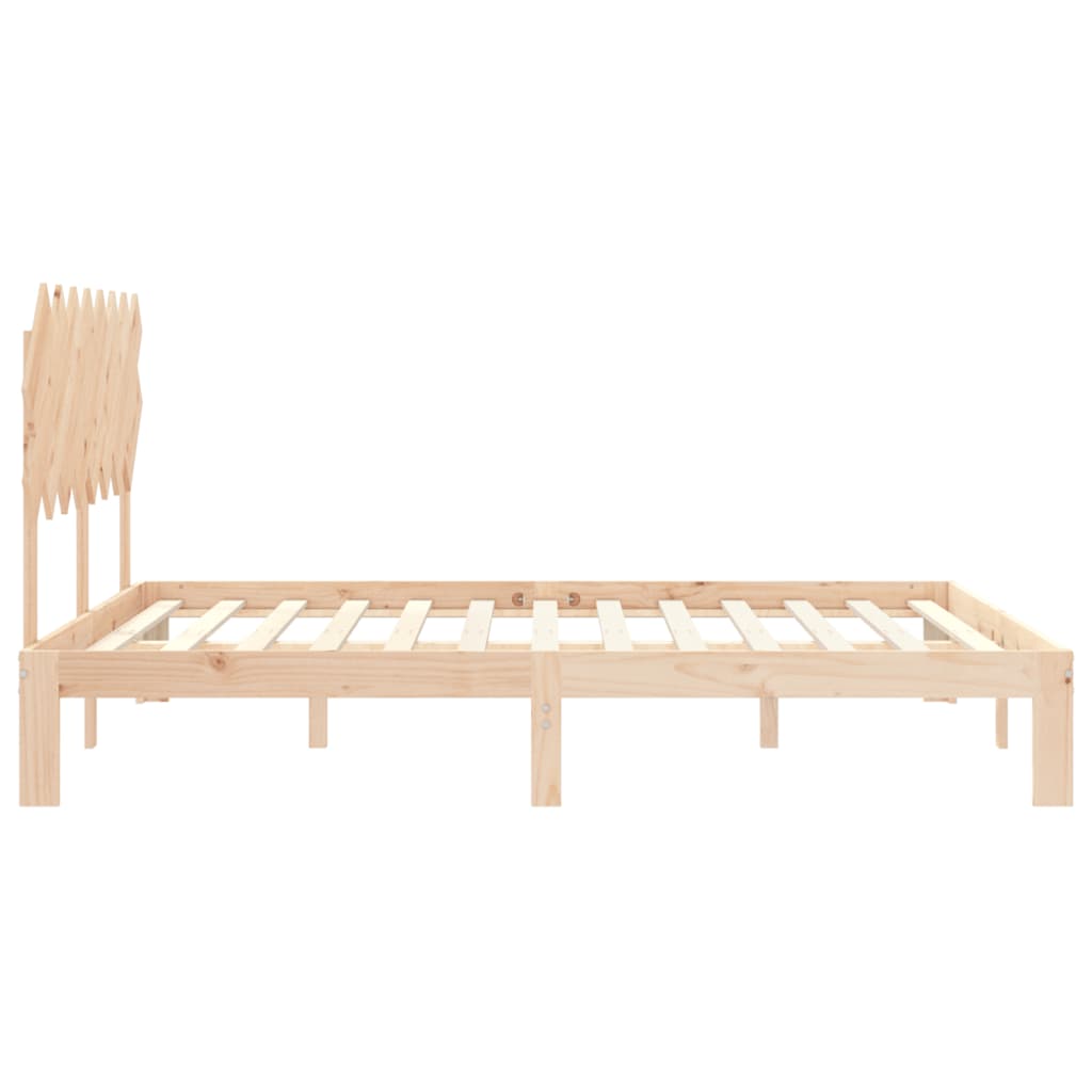 Sengeramme uten madrass 160x200 cm heltre furu