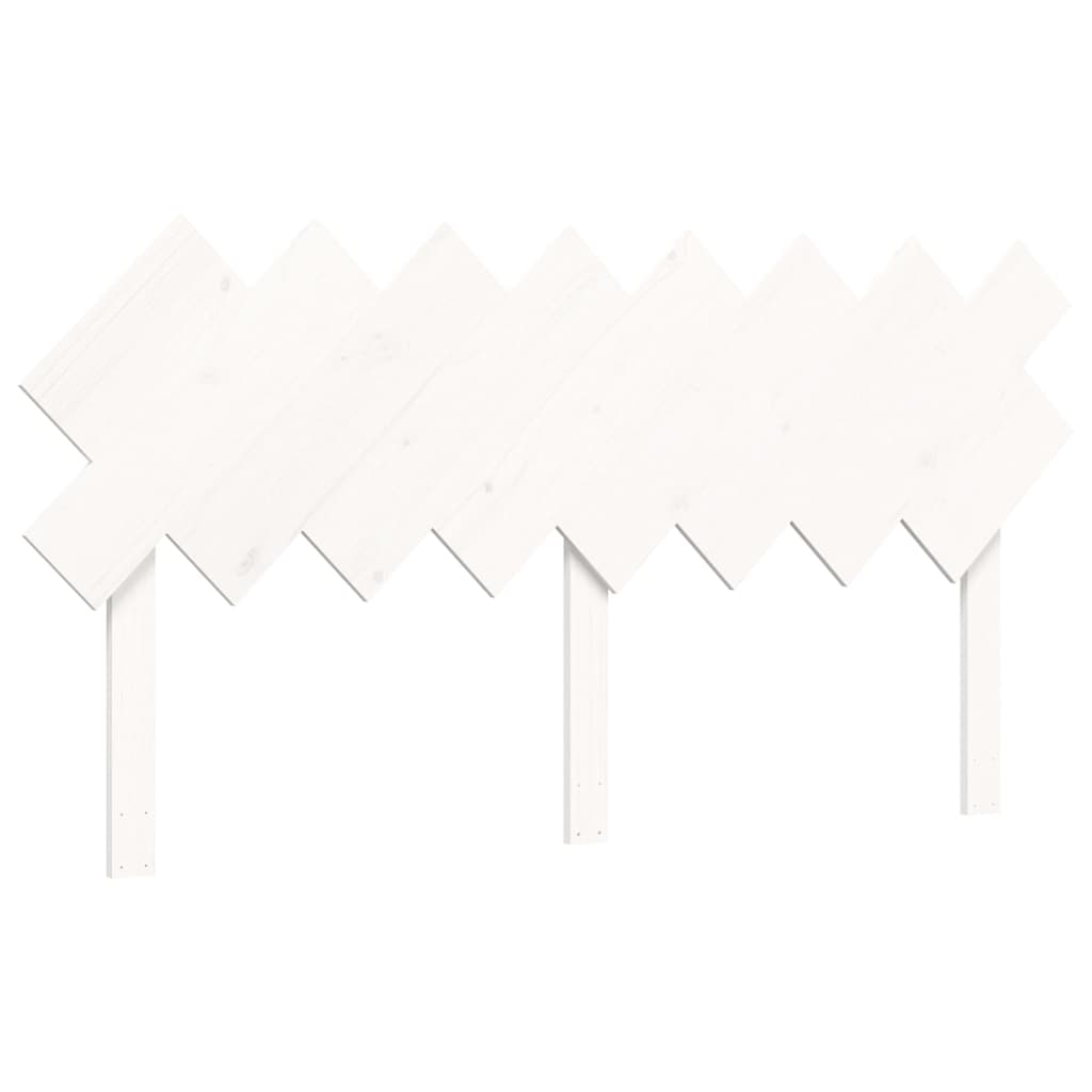 Sengeramme uten madrass hvit 160x200 cm heltre furu