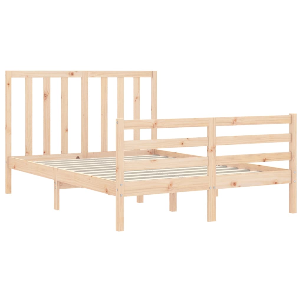 Sengeramme med hodegavl double heltre