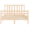 Sengeramme med hodegavl double heltre