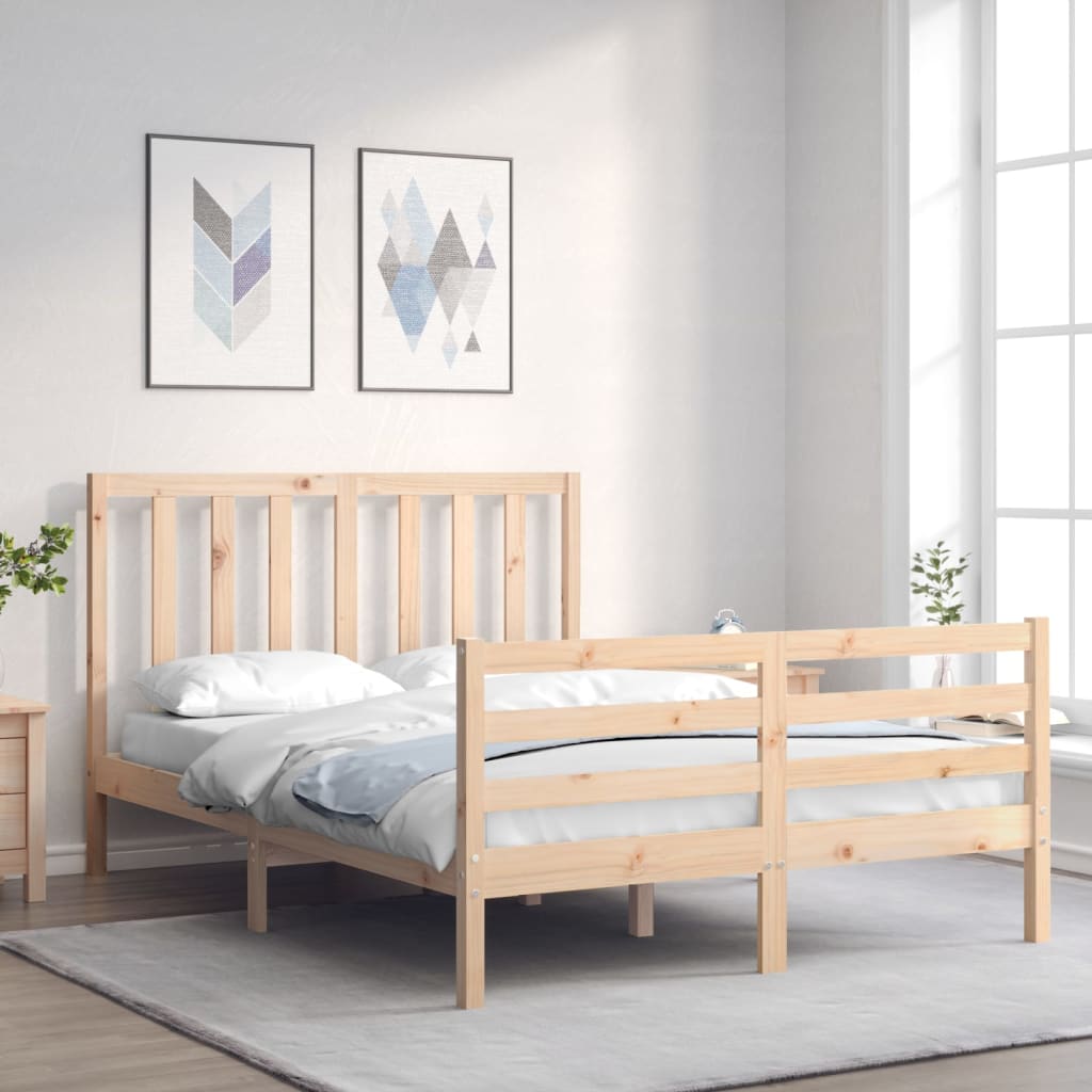 Sengeramme med hodegavl double heltre
