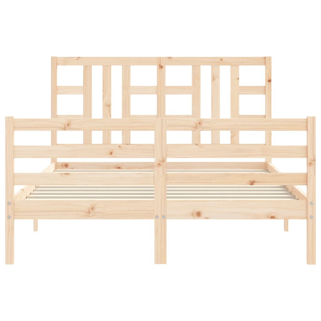 Sengeramme med hodegavl double heltre