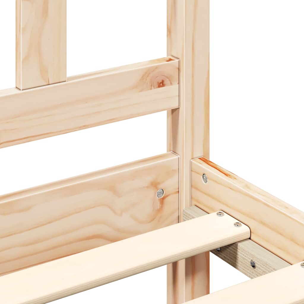 Sengeramme med hodegavl 120x200 cm heltre