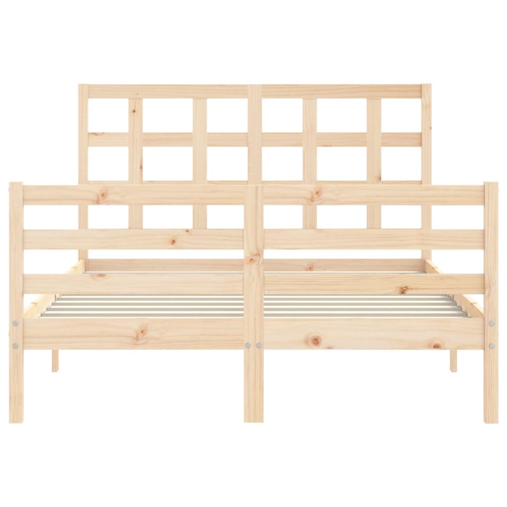 Sengeramme med hodegavl double heltre