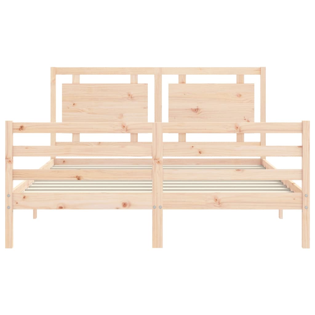 Sengeramme med hodegavl King Size heltre