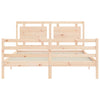 Sengeramme med hodegavl King Size heltre