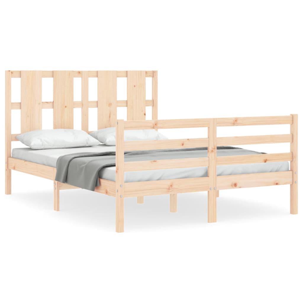 Sengeramme med hodegavl double heltre