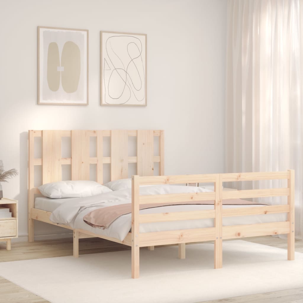 Sengeramme med hodegavl double heltre
