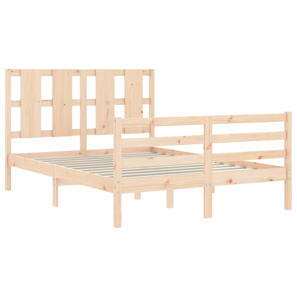 Sengeramme med hodegavl double heltre