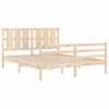 Sengeramme med hodegavl King Size heltre