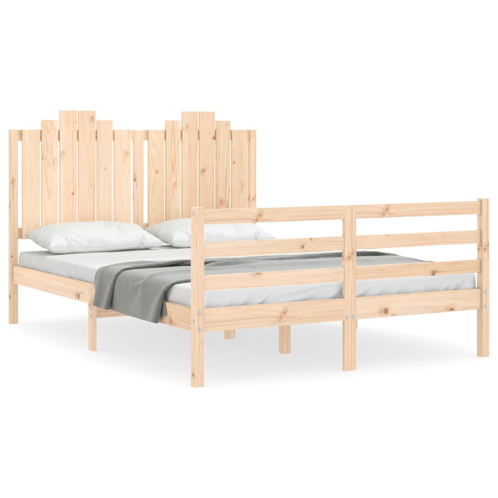 Sengeramme med hodegavl double heltre