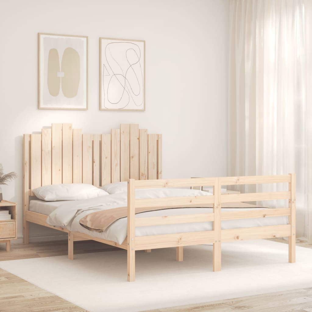 Sengeramme med hodegavl double heltre