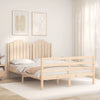 Sengeramme med hodegavl double heltre