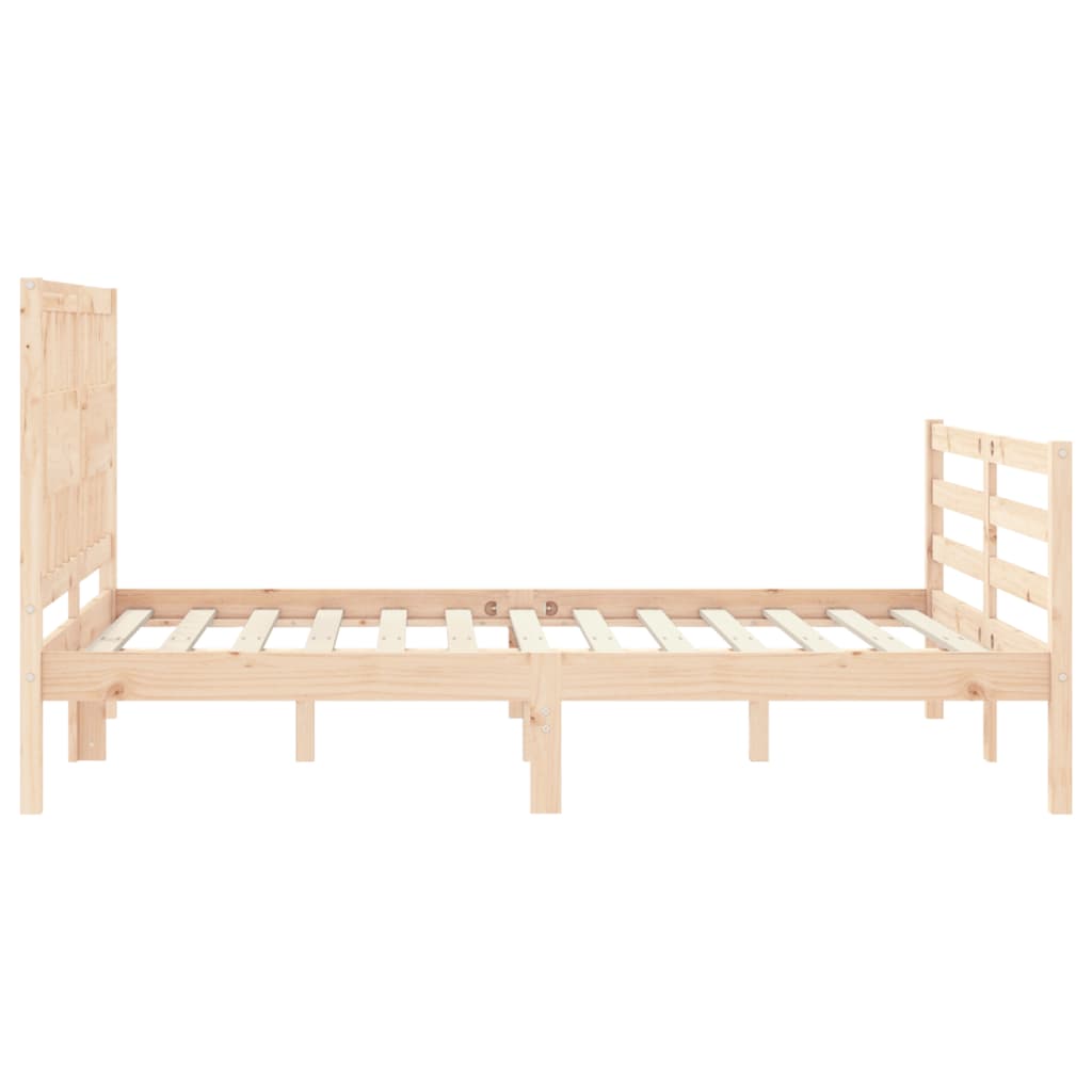 Sengeramme med hodegavl double heltre