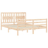 Sengeramme med hodegavl King Size heltre