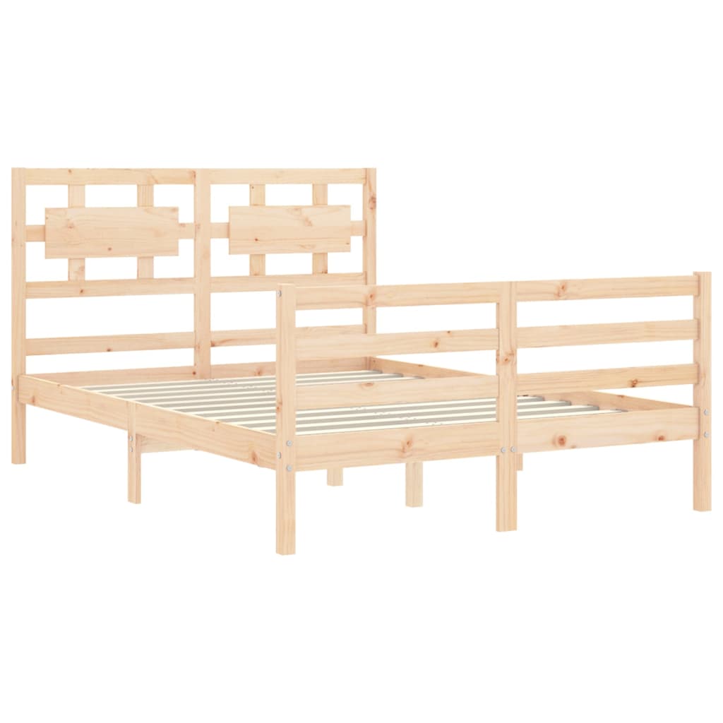 Sengeramme med hodegavl double heltre