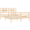 Sengeramme med hodegavl King Size heltre