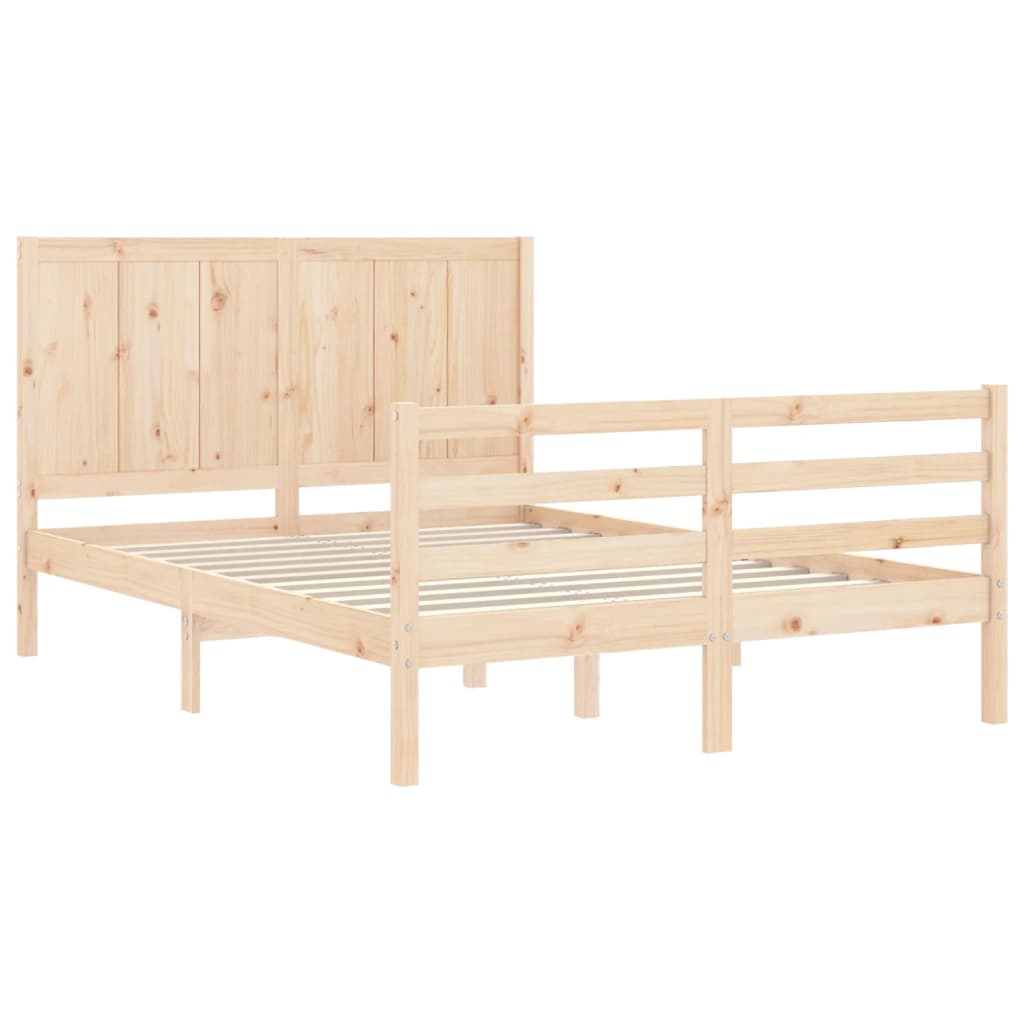 Sengeramme med hodegavl double heltre