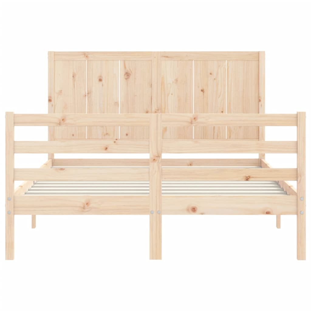 Sengeramme med hodegavl double heltre