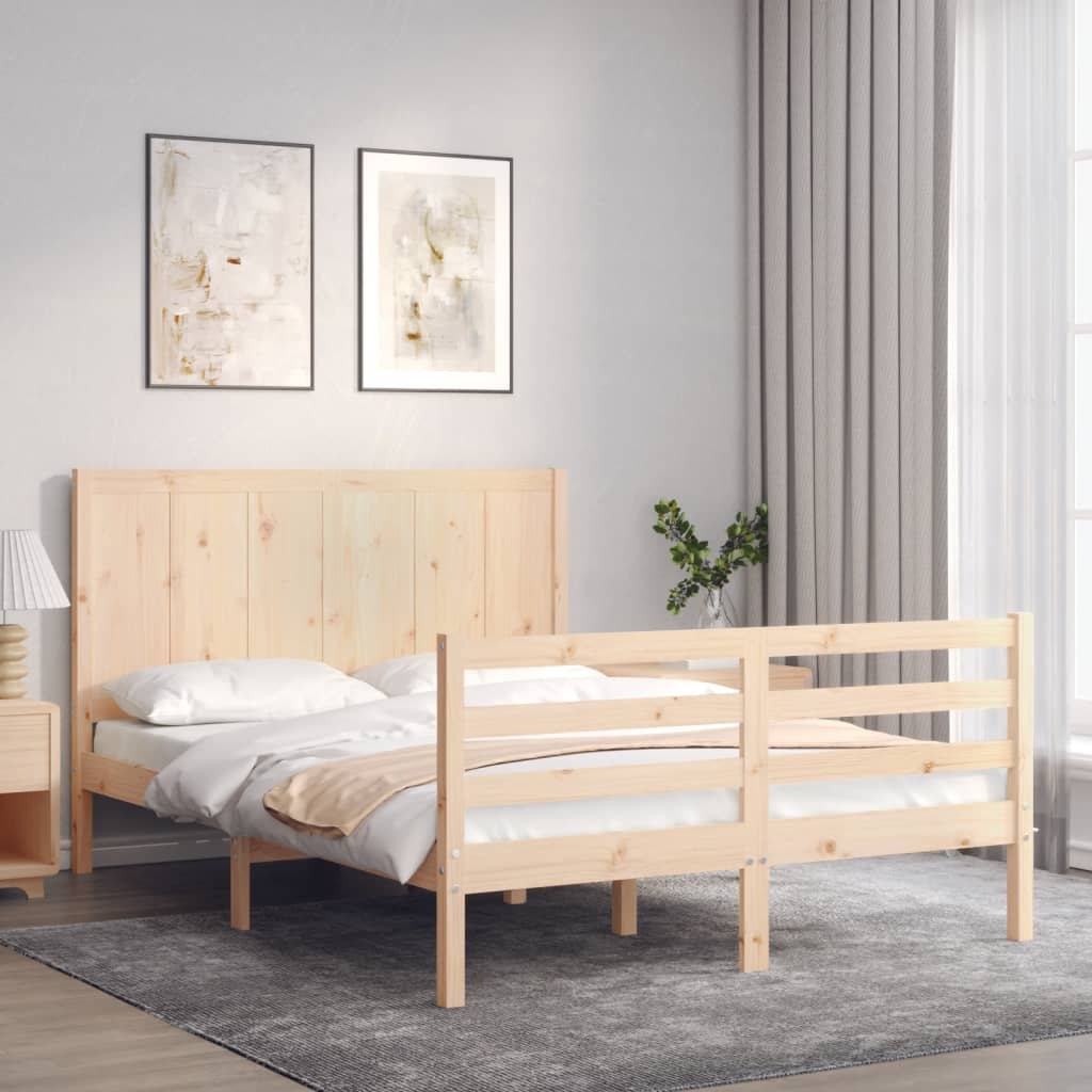 Sengeramme med hodegavl double heltre
