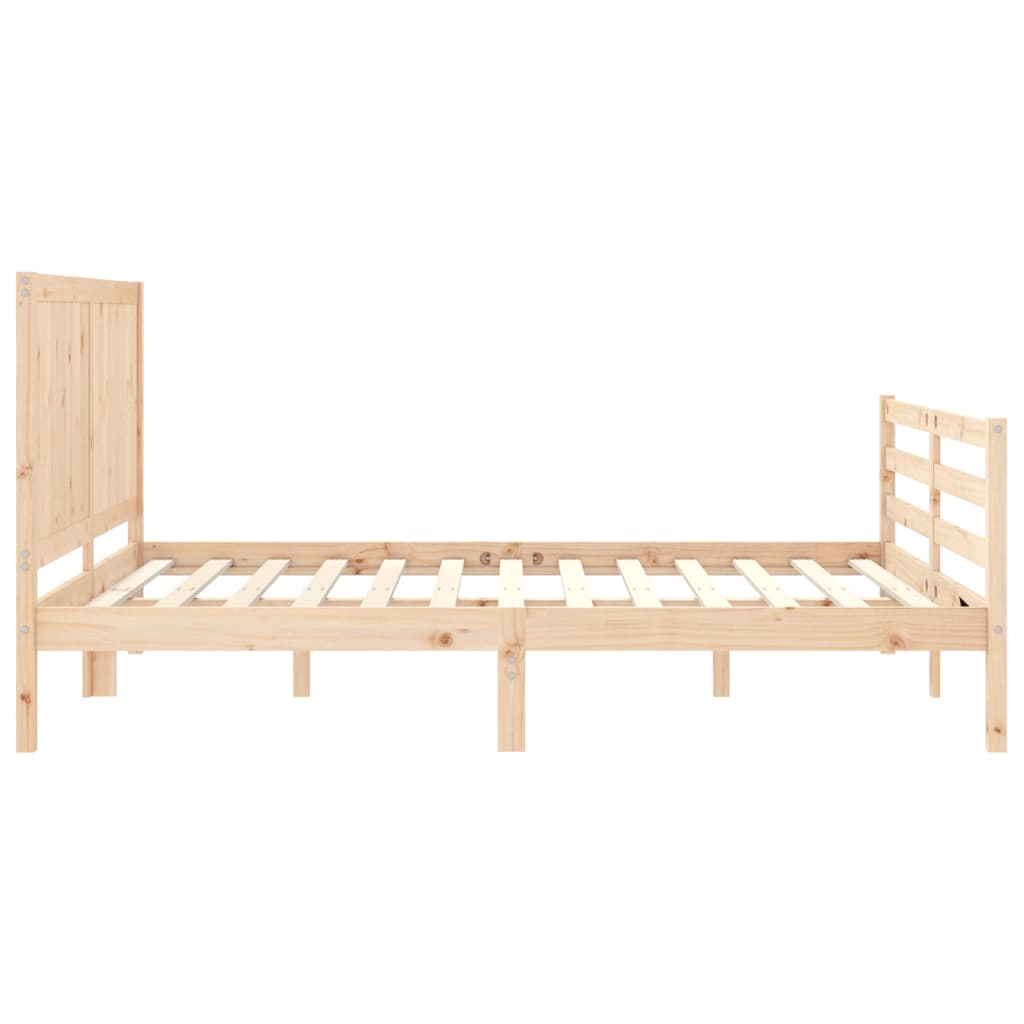 Sengeramme med hodegavl King Size heltre
