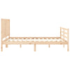 Sengeramme med hodegavl King Size heltre