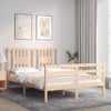 Sengeramme med hodegavl double heltre