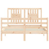 Sengeramme med hodegavl double heltre