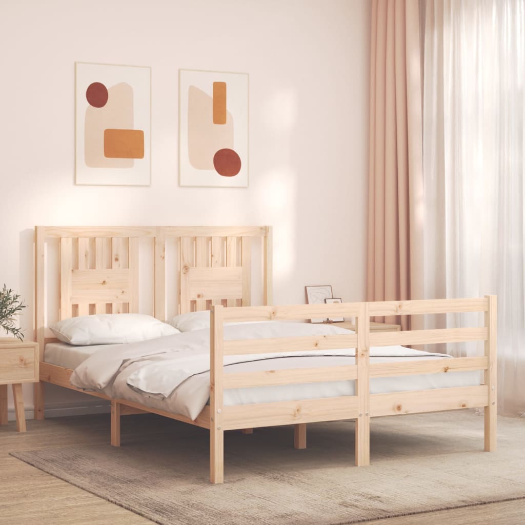 Sengeramme med hodegavl double heltre