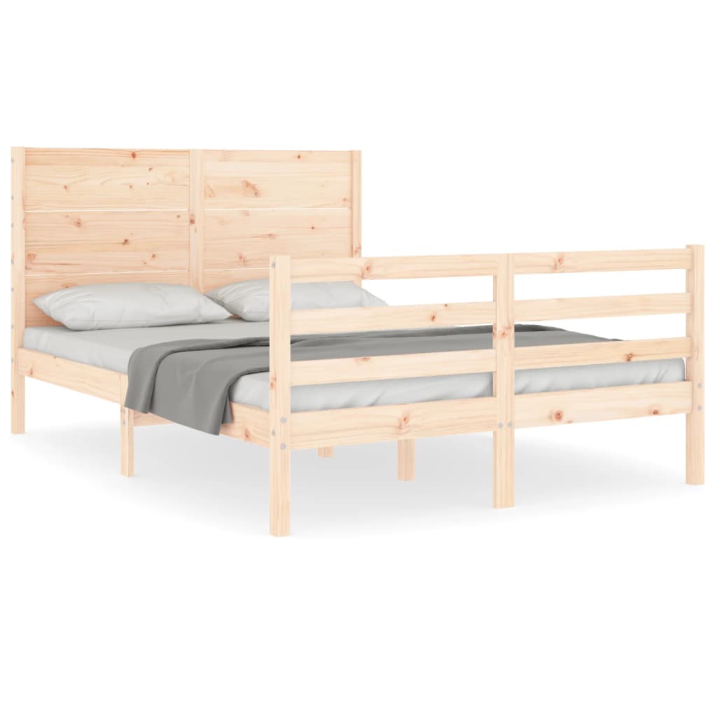 Sengeramme med hodegavl double heltre