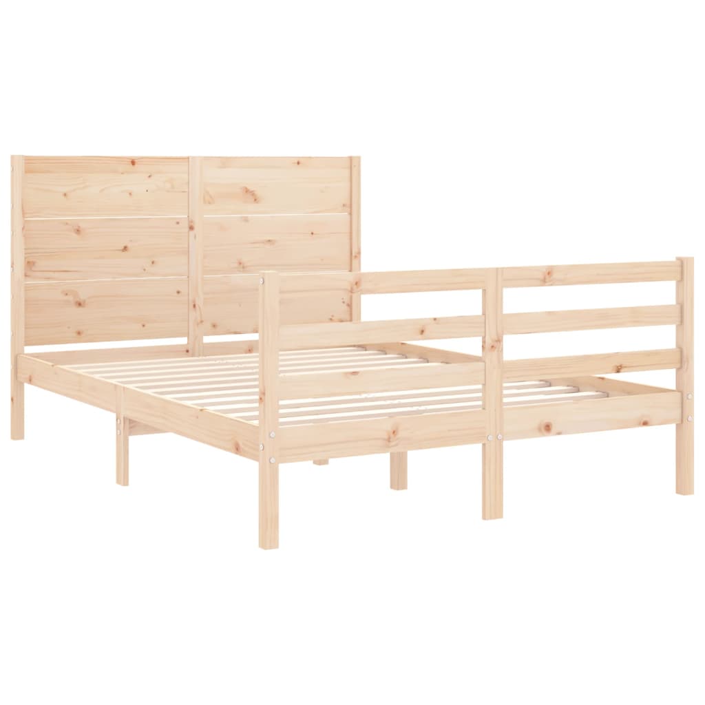 Sengeramme med hodegavl double heltre