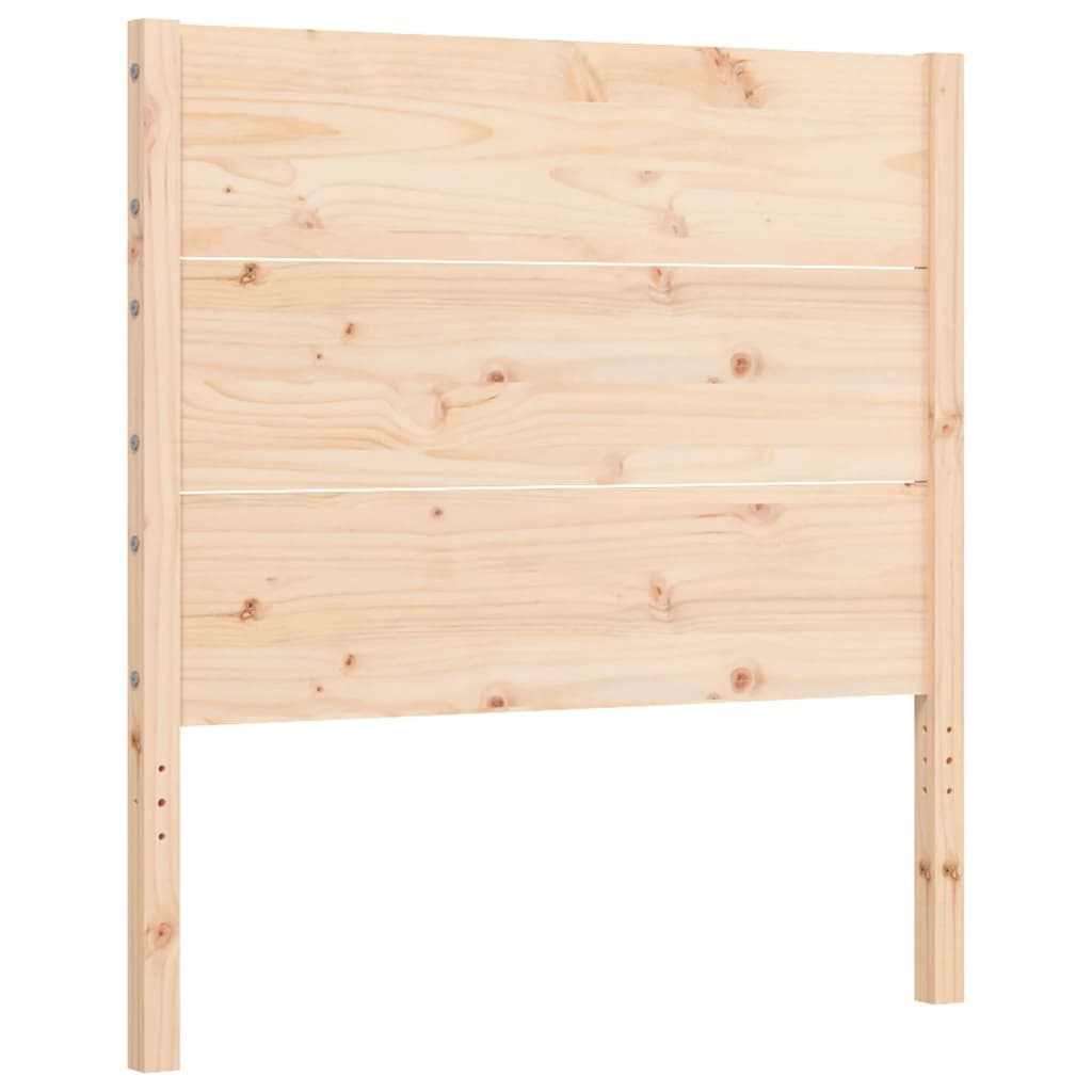 Sengeramme med hodegavl 100x200 cm heltre