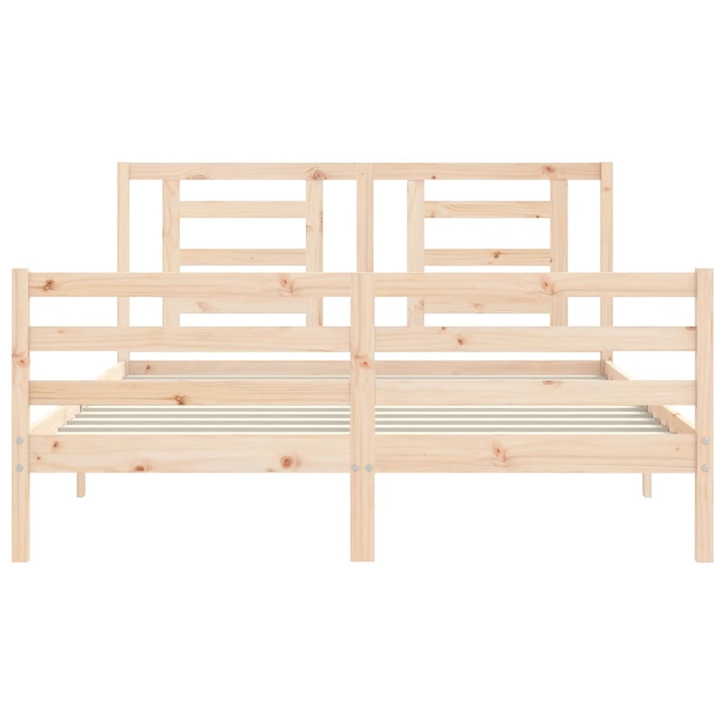 Sengeramme med hodegavl King Size heltre