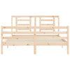 Sengeramme med hodegavl King Size heltre