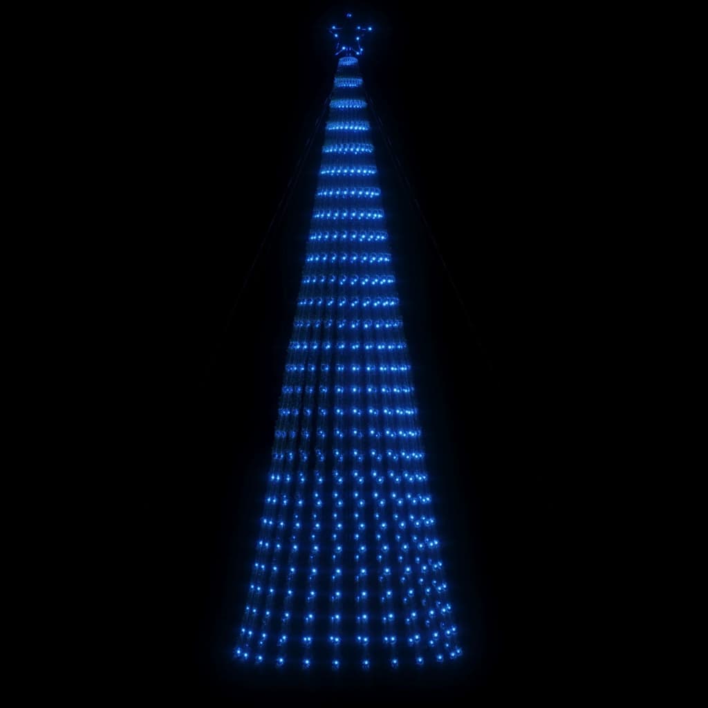 LED Juletre 688 LEDs Blå 300 cm