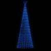 LED Juletre 688 LEDs Blå 300 cm