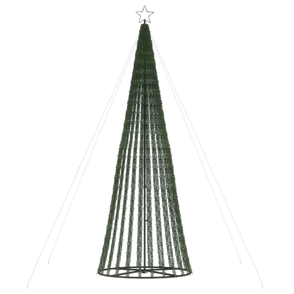 LED Juletre 688 LEDs Blå 300 cm