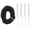 LED Juletre 1544 LEDs Varm Hvit 500 cm